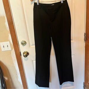 Charter Club Elegant Black Boot Cut Pants